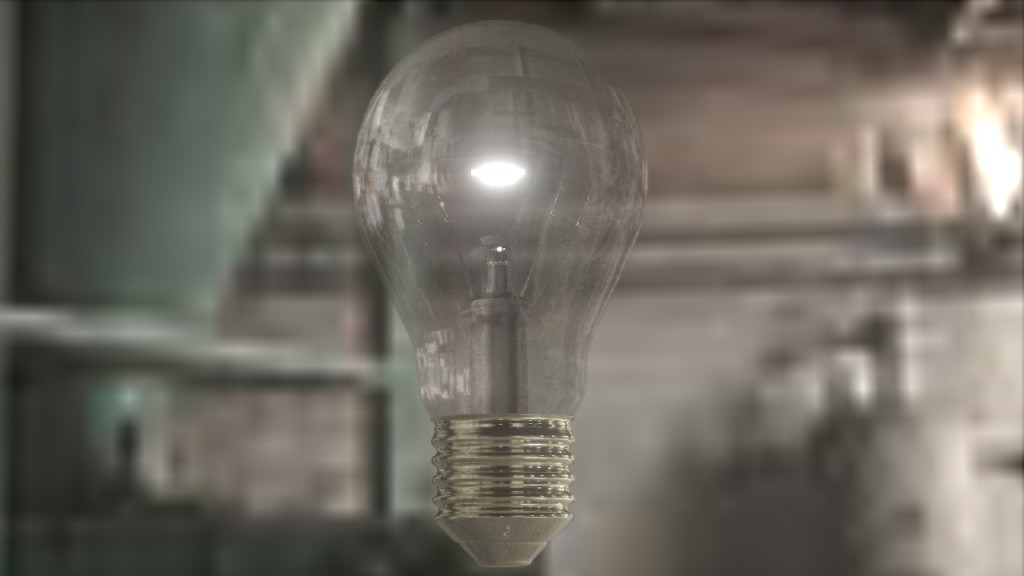 Glowing Light Bulb preview image 5